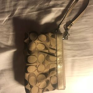 Coach wristlet